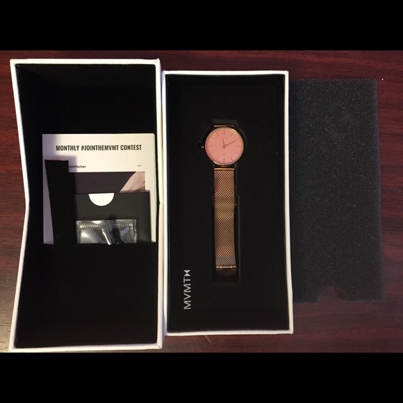 MVMT Jane watch- 28mm, gold rose - Picture 3 of 5